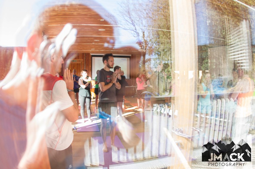 Run Coed Y Brenin Ultra Weekend yoga 3