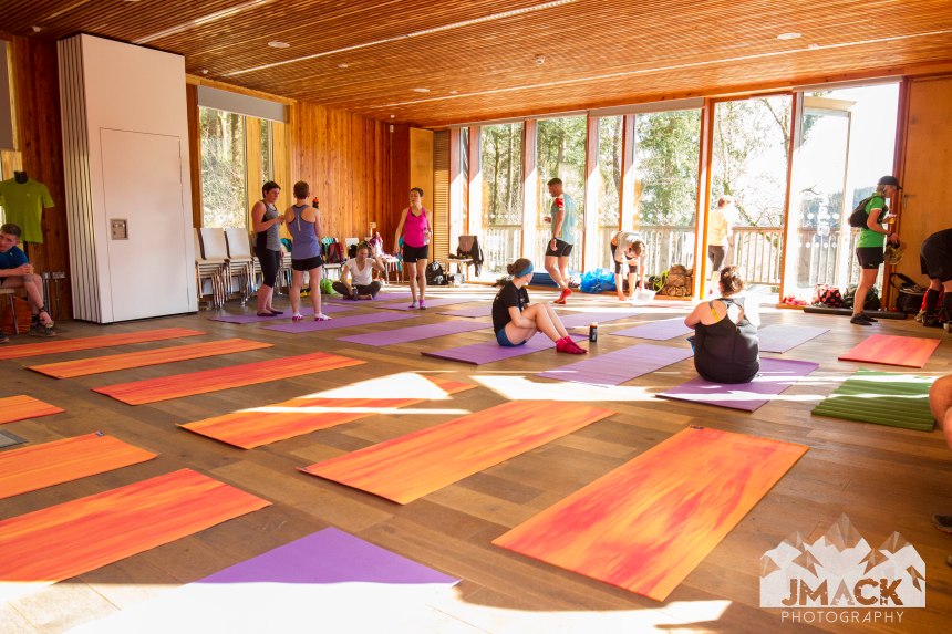 Run Coed Y Brenin Ultra Weekend yoga 5