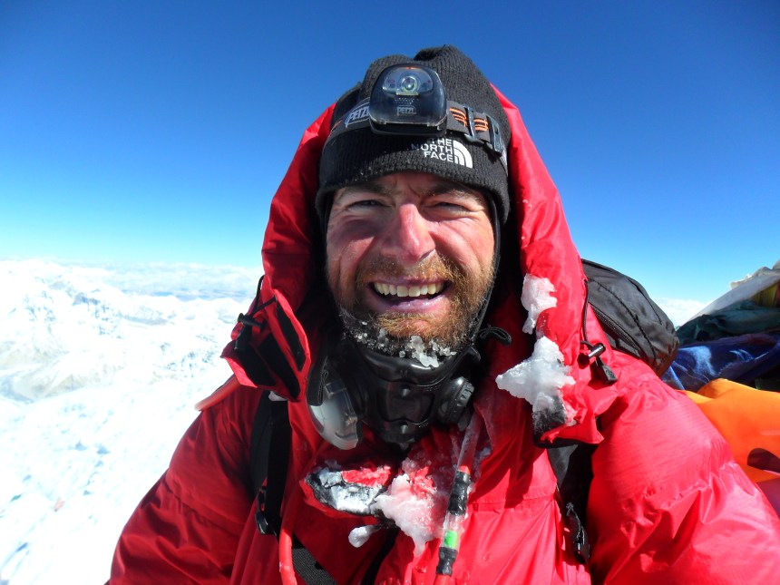 On the summit of everest on 11.05.2011